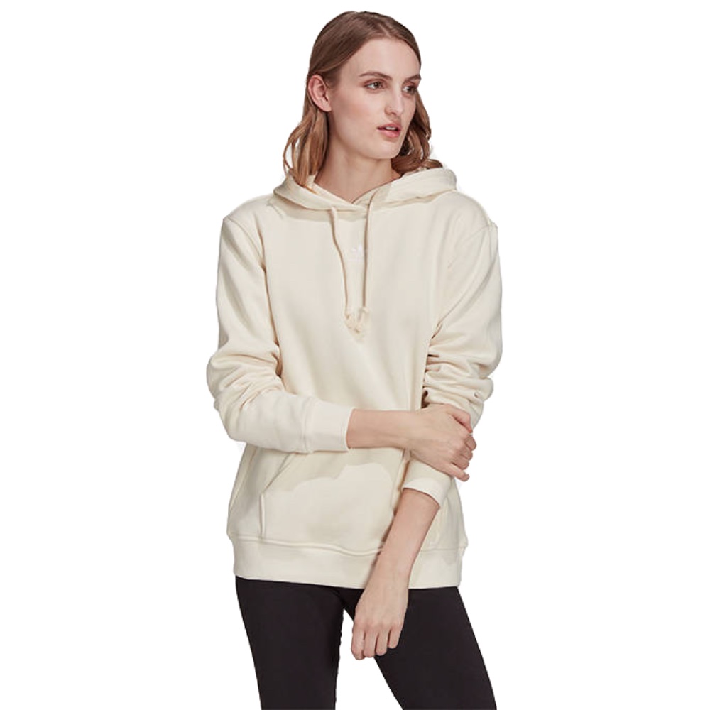 Hooded Sweatshirts ADIDAS ORIGINALS HOODIE H34729 Lady beige FootCourt