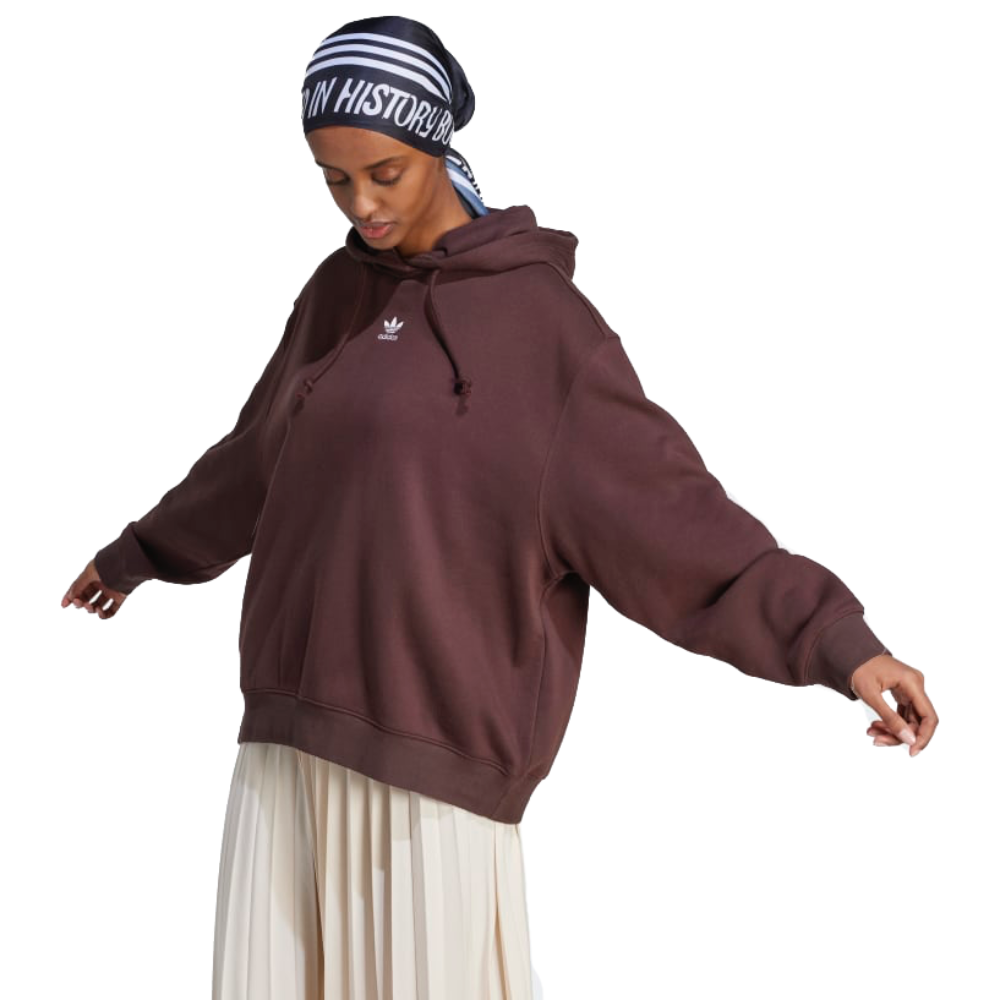 Adidas originals brown hoodie online