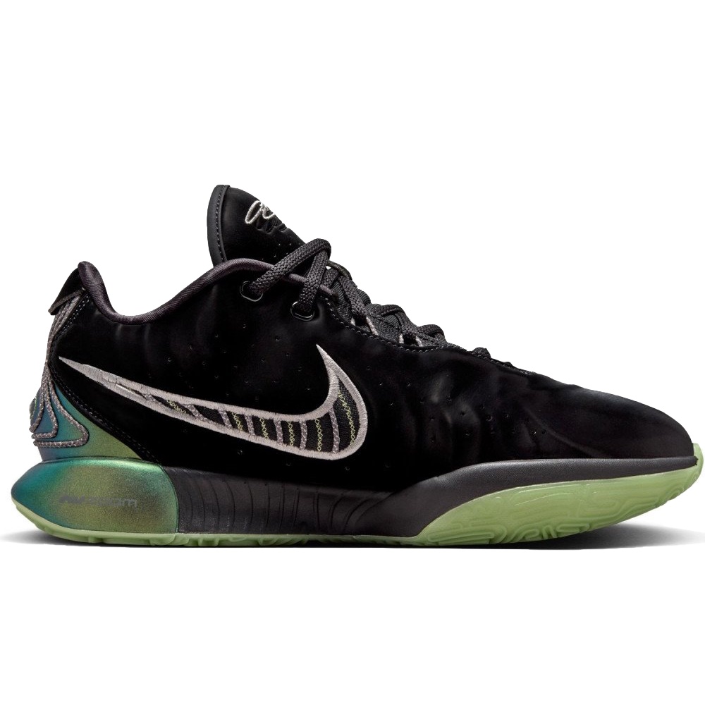 Sneakers NIKE LEBRON XXI FB2238 Man black mtlc pewter iron grey oil green FootCourt