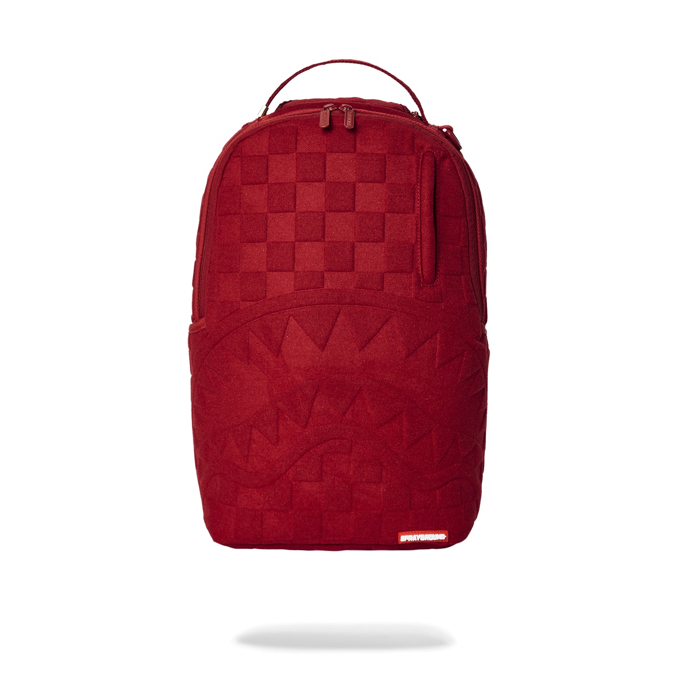 Backpacks SPRAYGROUND RED CHECKERED FLOCK BACKPACK 910B5699NSZ Man ass FootCourt